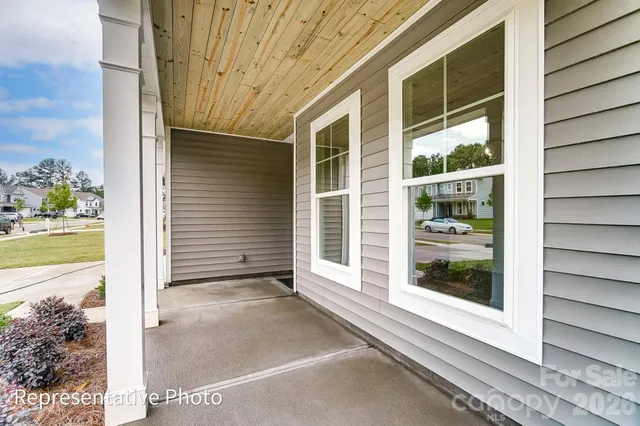 a view of front door