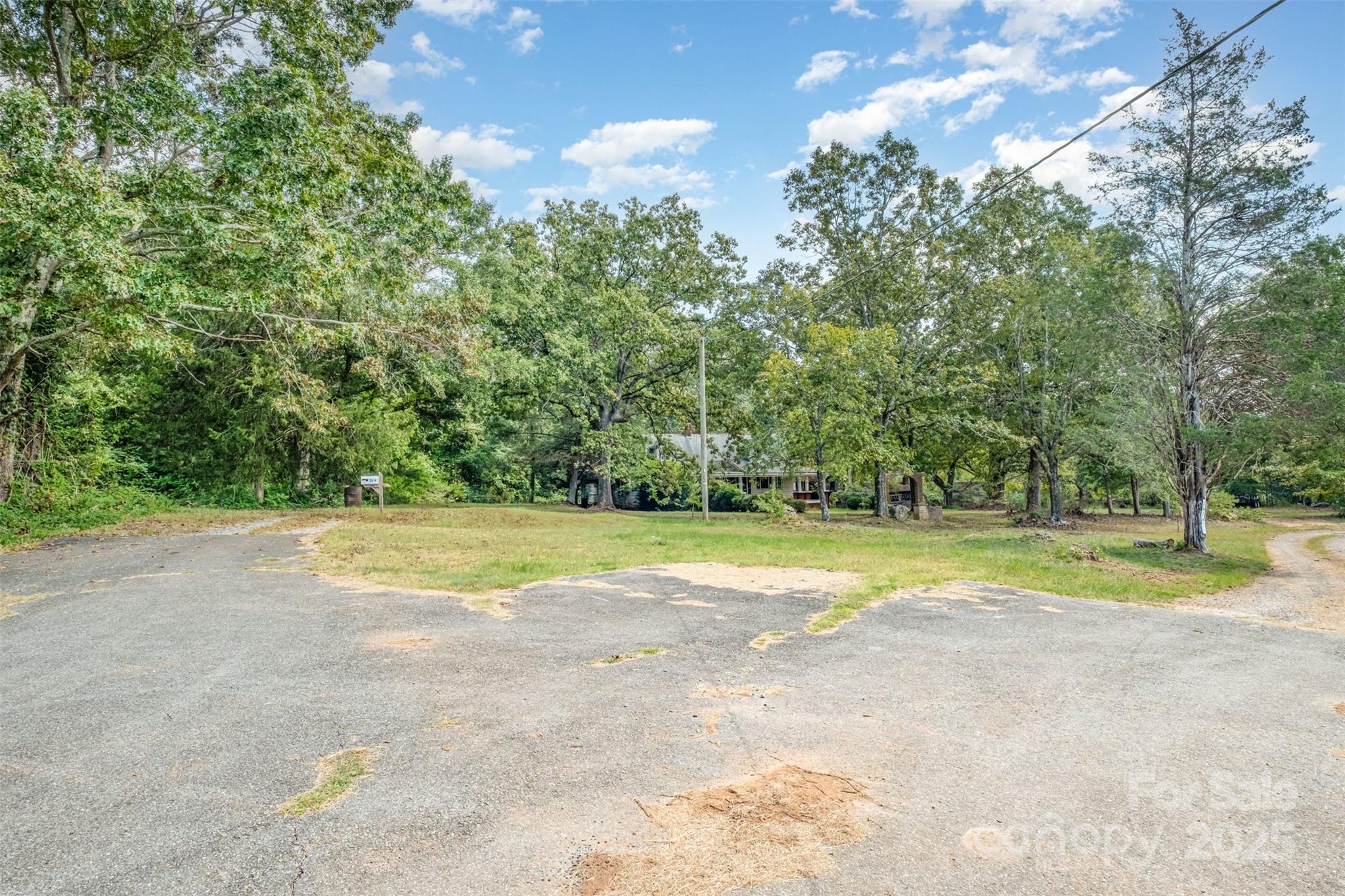 2412 Daves Road Shelby, NC 28150 - Photo 33 of 38 a view of pool and trees in the background