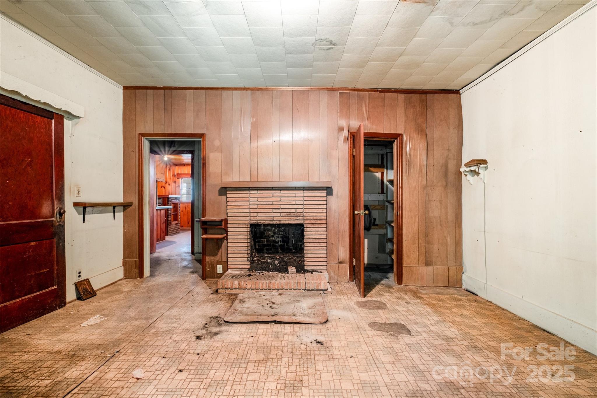 2412 Daves Road Shelby, NC 28150 - Photo 7 of 38 a view of a livingroom with a fireplace