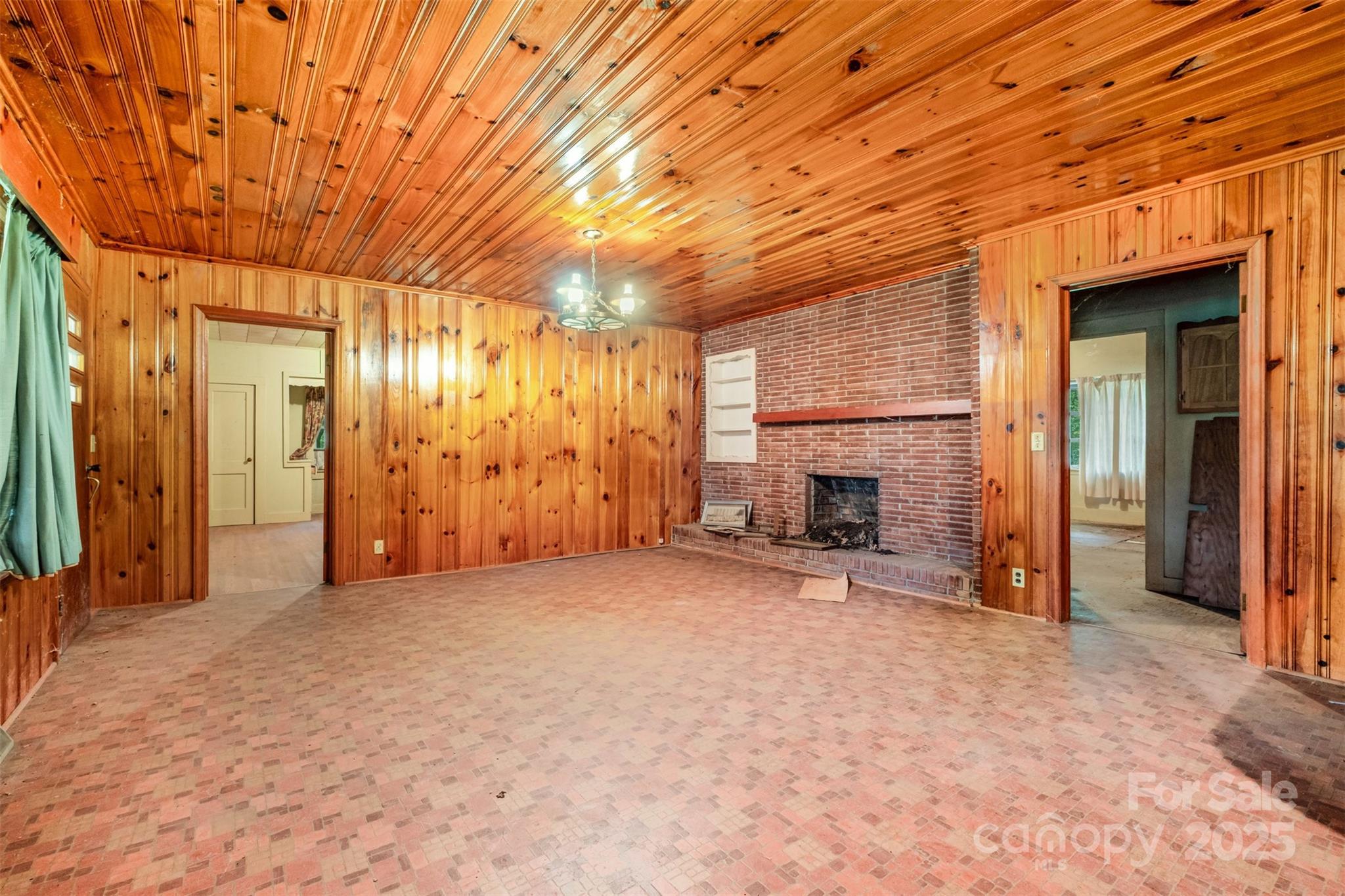 2412 Daves Road Shelby, NC 28150 - Photo 9 of 38 a view of a livingroom with a fireplace