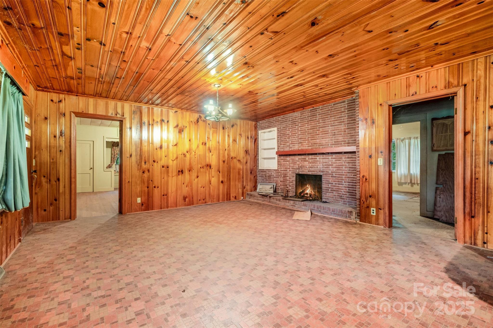 2412 Daves Road Shelby, NC 28150 - Photo 10 of 38 a view of a livingroom with a fireplace