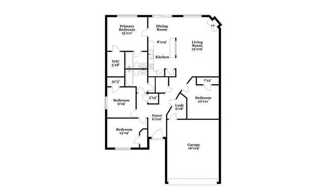 a picture of a floor plan