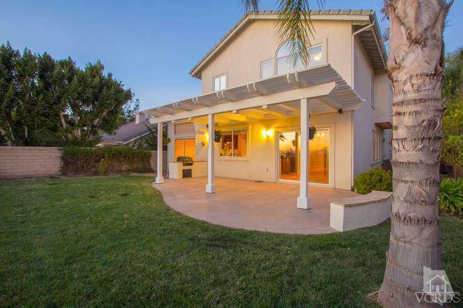 2480 Rutland Place Thousand Oaks, CA 91362 - Photo 23 of 23 a view of a house with backyard and garden