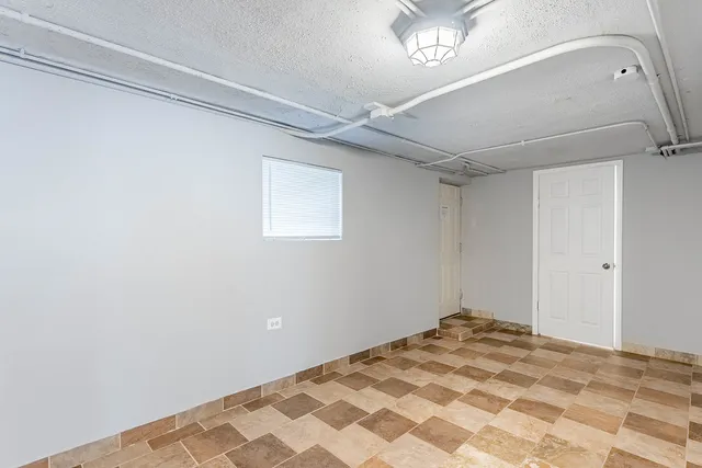 a view of hallway with stairs