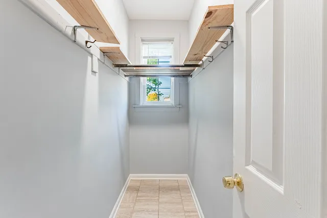 a view of walk in closet