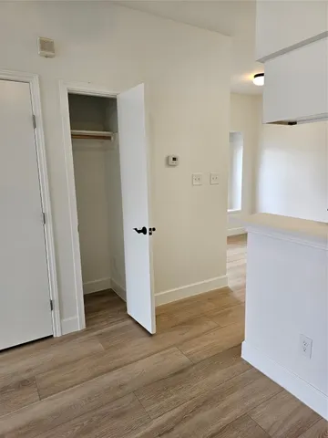 a view of wooden floor