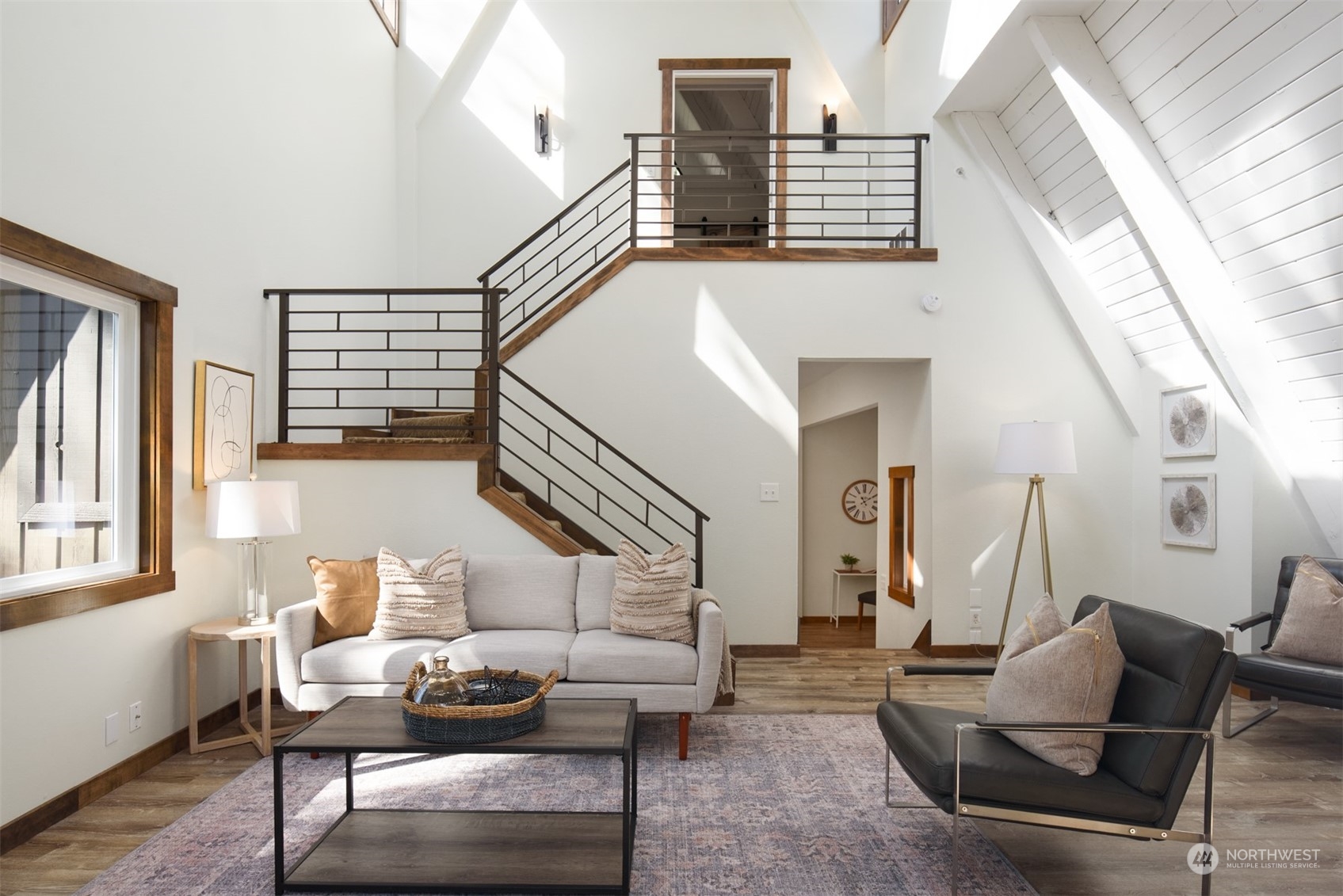 17548 Southeast 110th Street Renton, WA 98059 - Photo 20 of 37 a living room with furniture and a potted plant