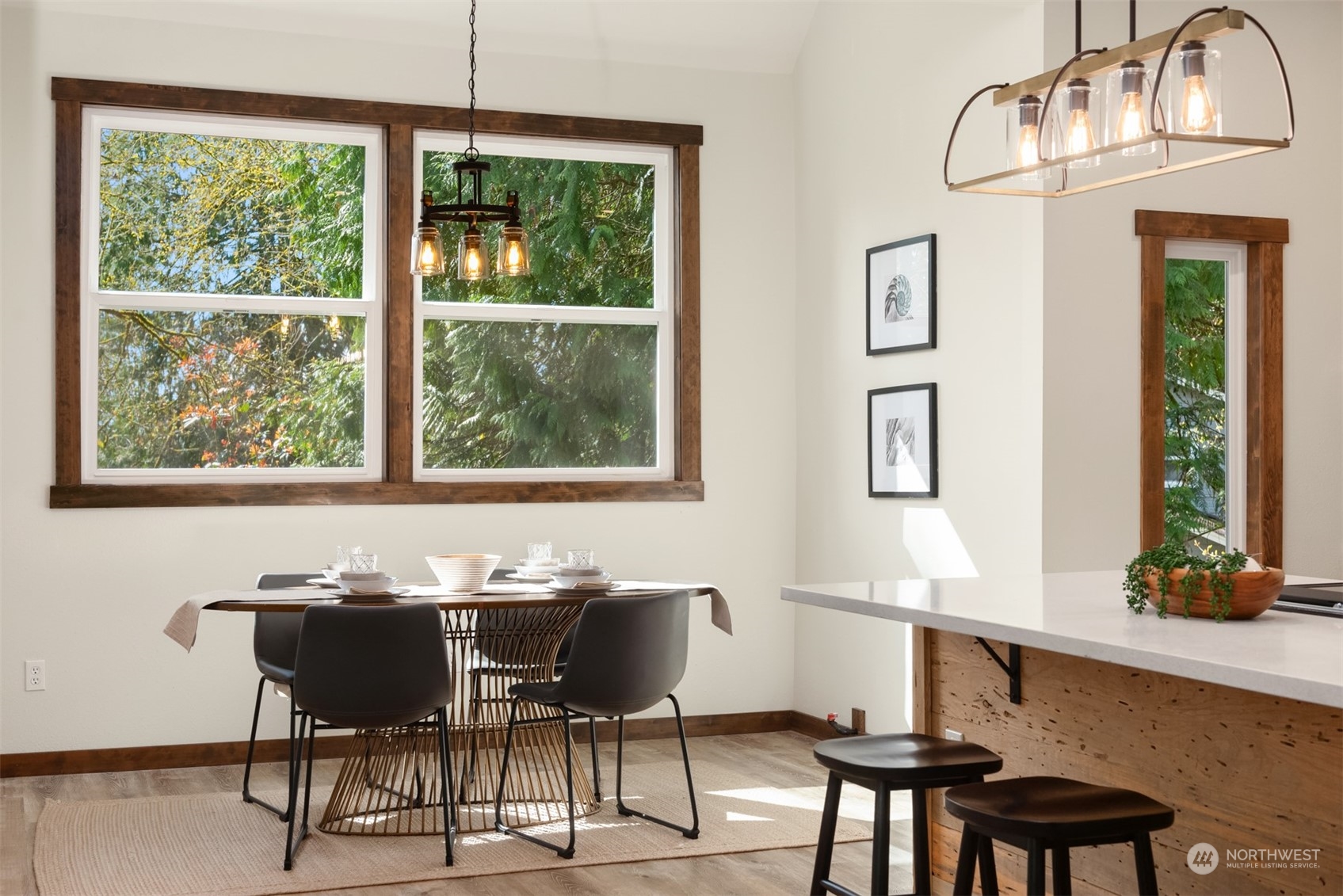17548 Southeast 110th Street Renton, WA 98059 - Photo 10 of 37 a view of a dining room with furniture window and outside view