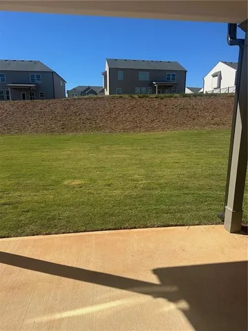 a front view of house with yard