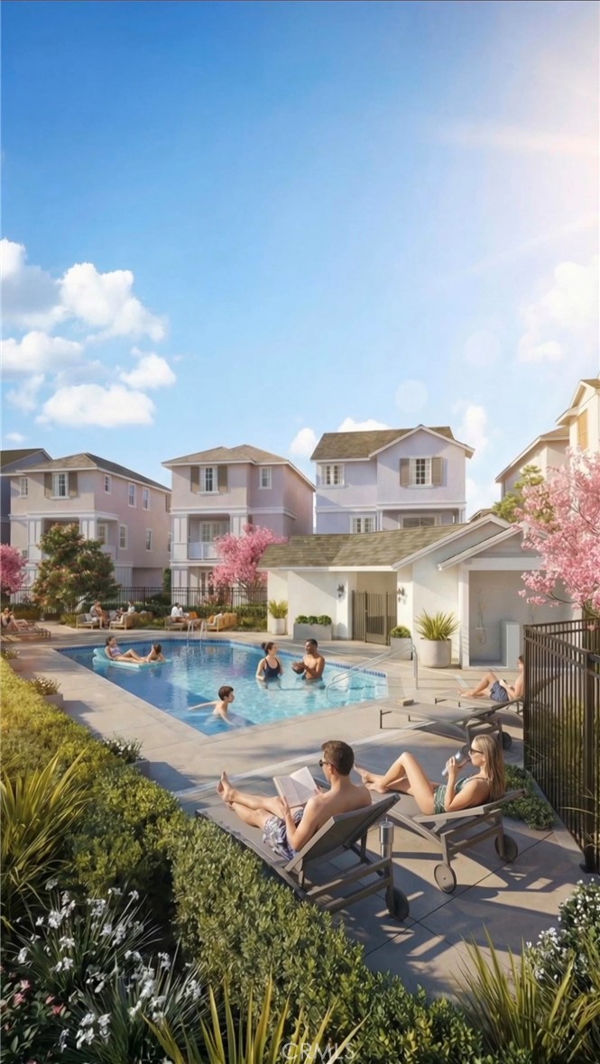 1040 North Anaheim, Unit 1 Anaheim, CA 92801 - Photo 42 of 45 pool rendering