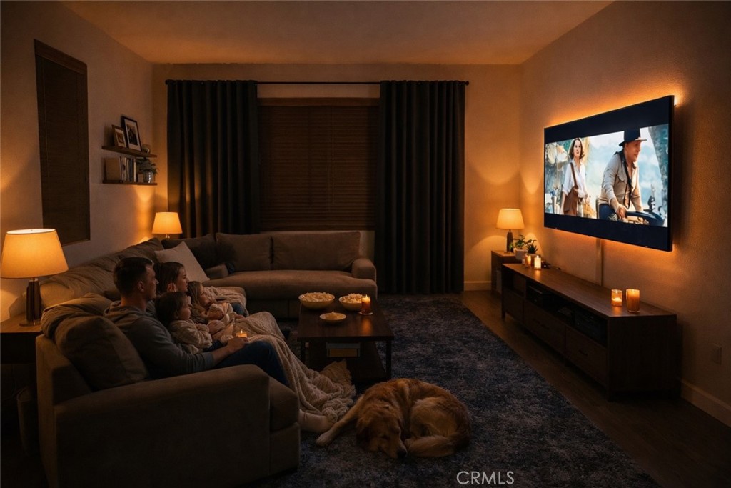 1040 North Anaheim, Unit 1 Anaheim, CA 92801 - Photo 6 of 45 or an entertainment center (Virtually Staged)