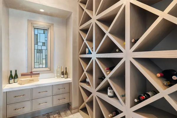 a view of a patio in the balcony