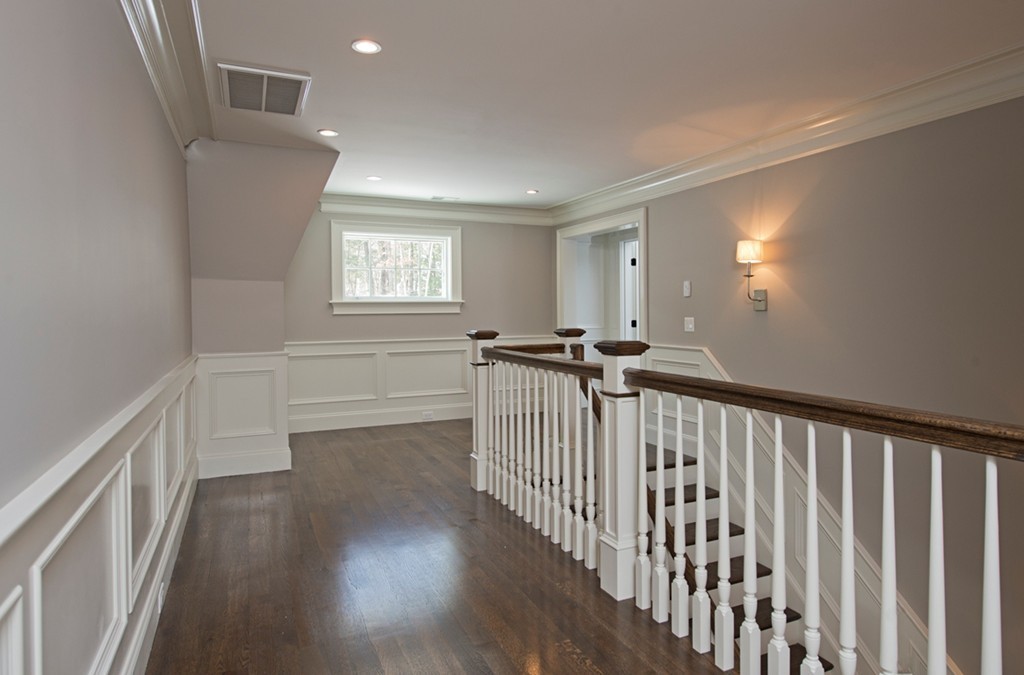 70 Loring Road Weston, MA 02493 - Photo 17 of 23 a view of hallway with stairs