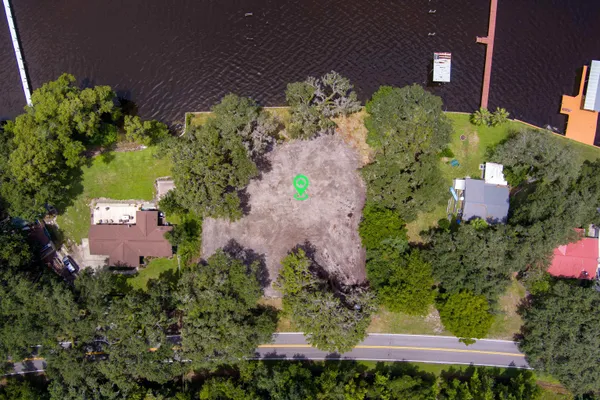 a view of a city with lots of trees