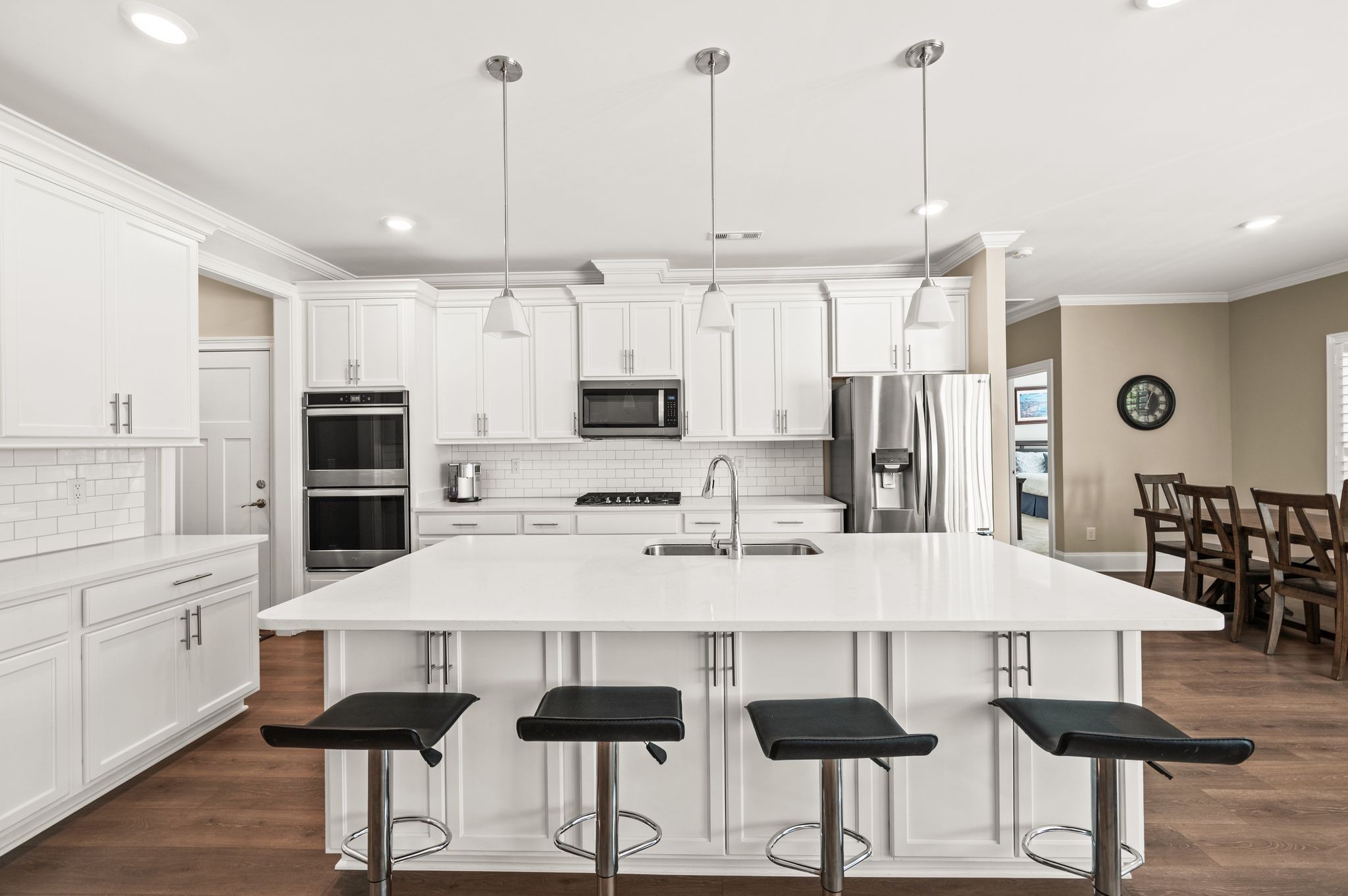 7345 Taylor Road Fairview, TN 37062 - Photo 13 of 65 a view of kitchen with cabinets and refrigerator