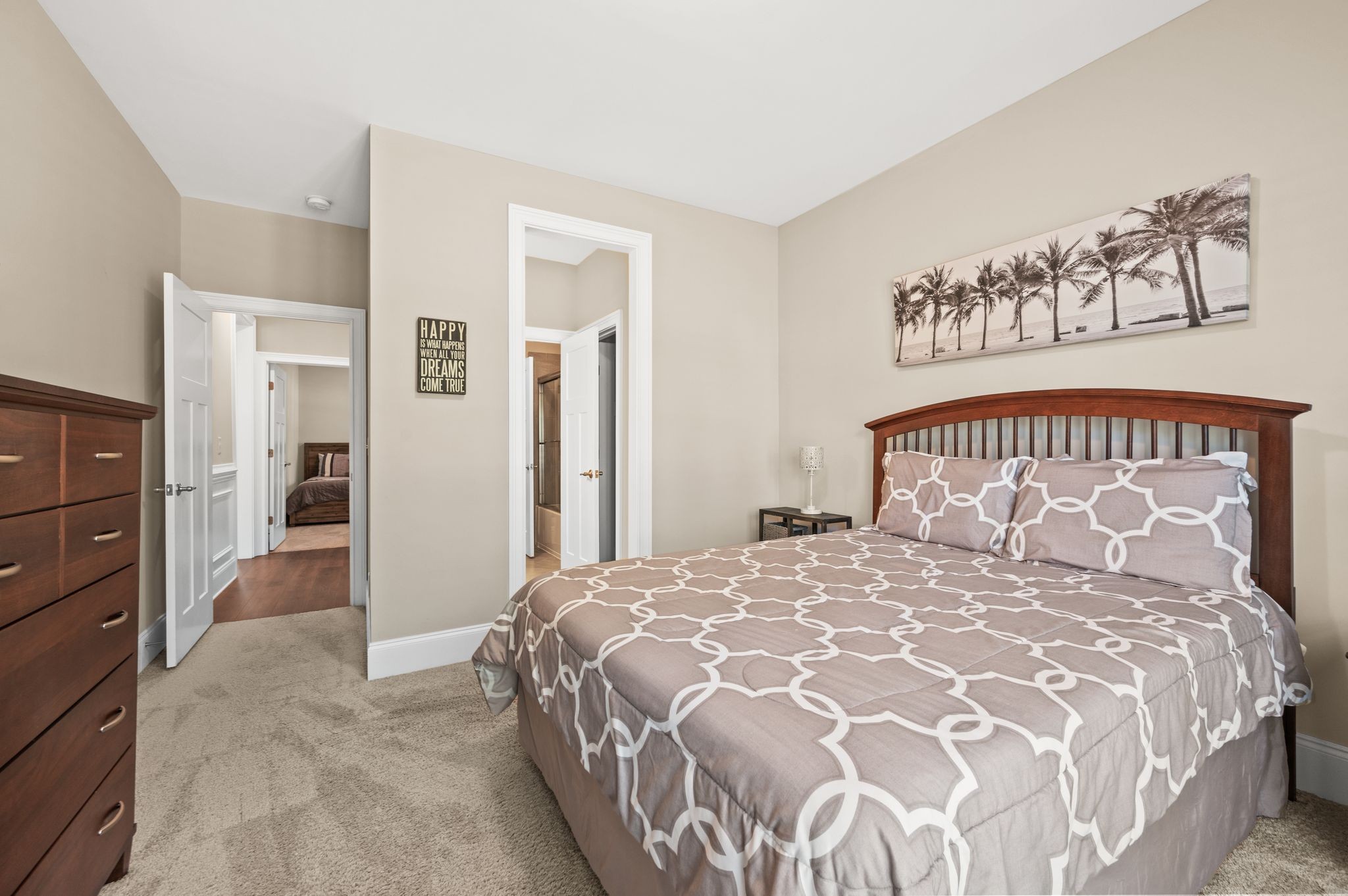 7345 Taylor Road Fairview, TN 37062 - Photo 38 of 65 a large bed sitting in a bedroom and a bathroom