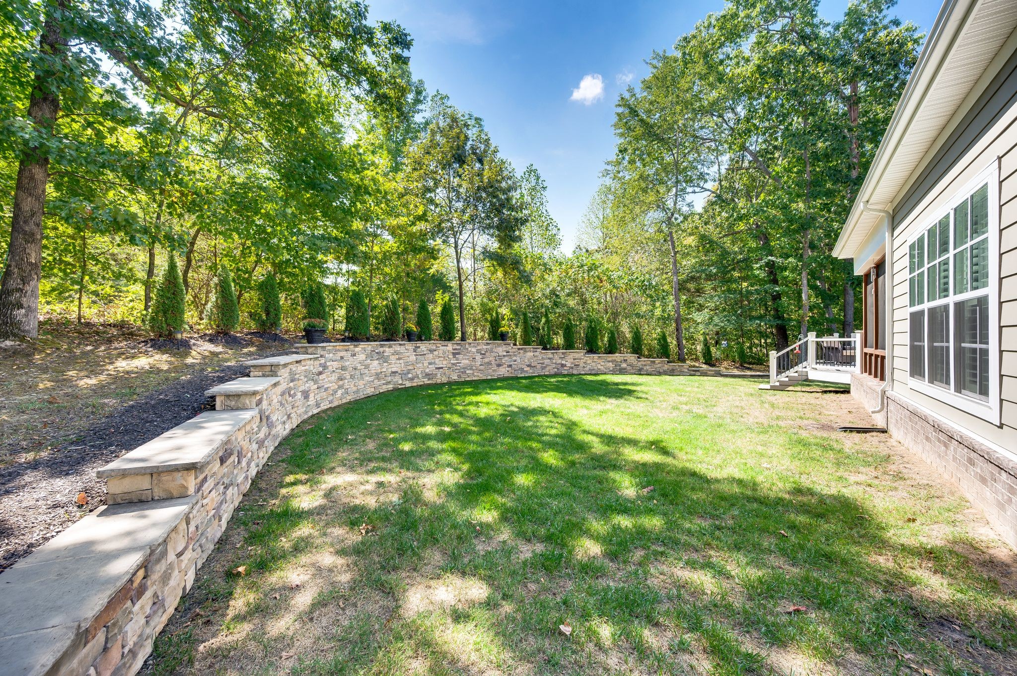 7345 Taylor Road Fairview, TN 37062 - Photo 58 of 65 a view of a backyard with a garden