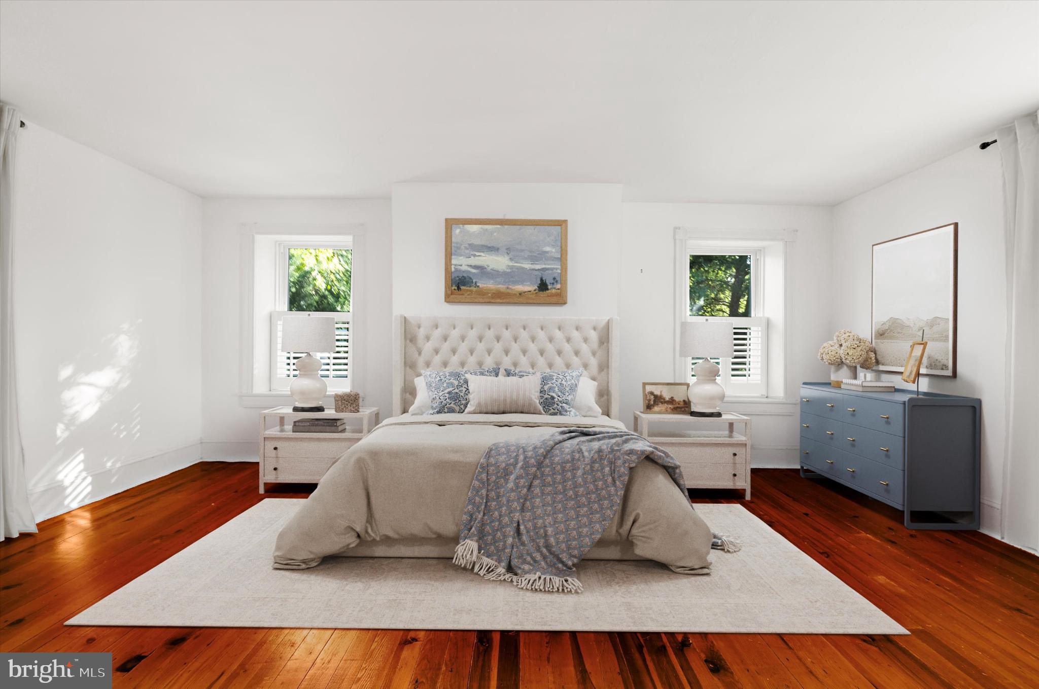 252 Granny Branch Road Church Hill, MD 21623 - Photo 35 of 75 Serene bedroom with natural light and charm.