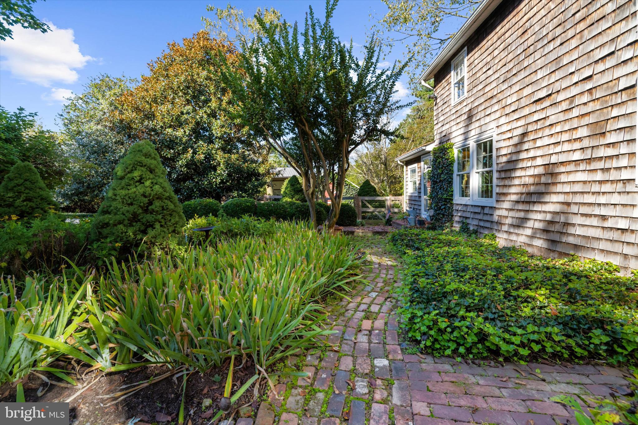 252 Granny Branch Road Church Hill, MD 21623 - Photo 54 of 75 Lush garden path invites tranquil strolls.