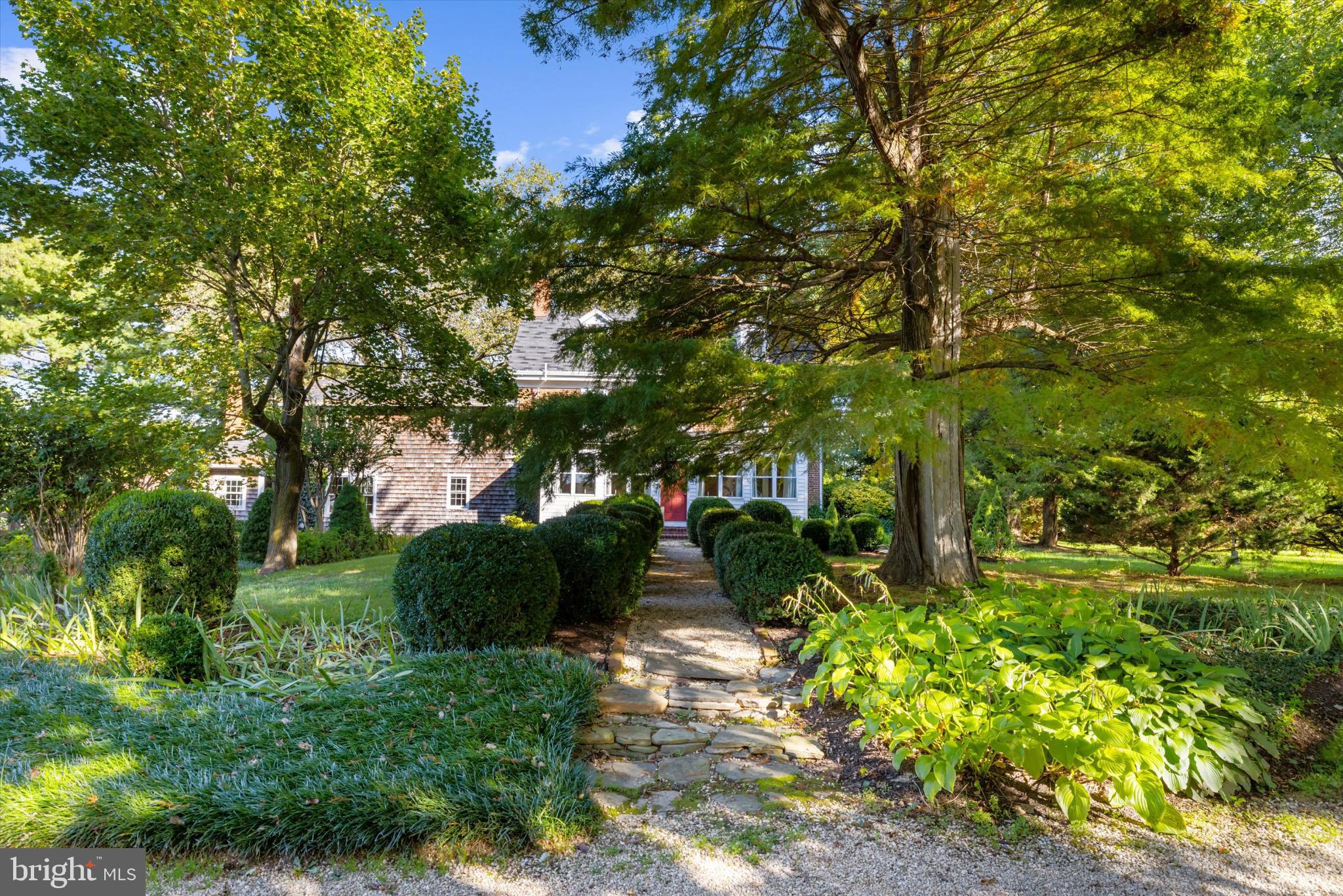 252 Granny Branch Road Church Hill, MD 21623 - Photo 57 of 75 Charming pathway to a serene residence.