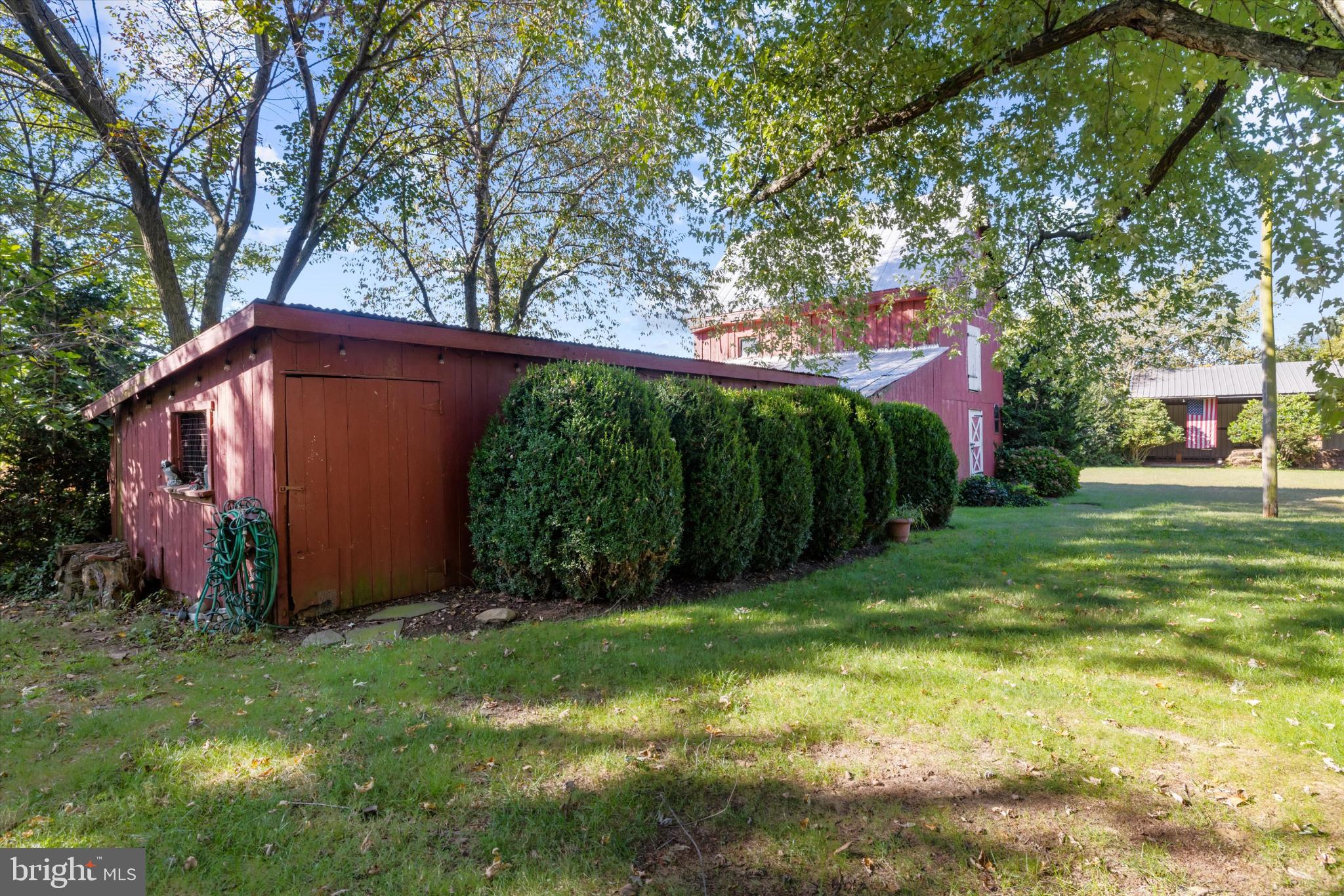 252 Granny Branch Road Church Hill, MD 21623 - Photo 60 of 75 Charming shed nestled among lush greenery.