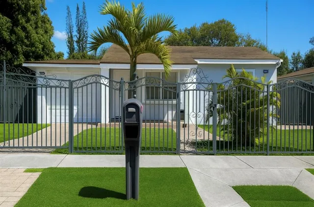 a front view of a house having yard