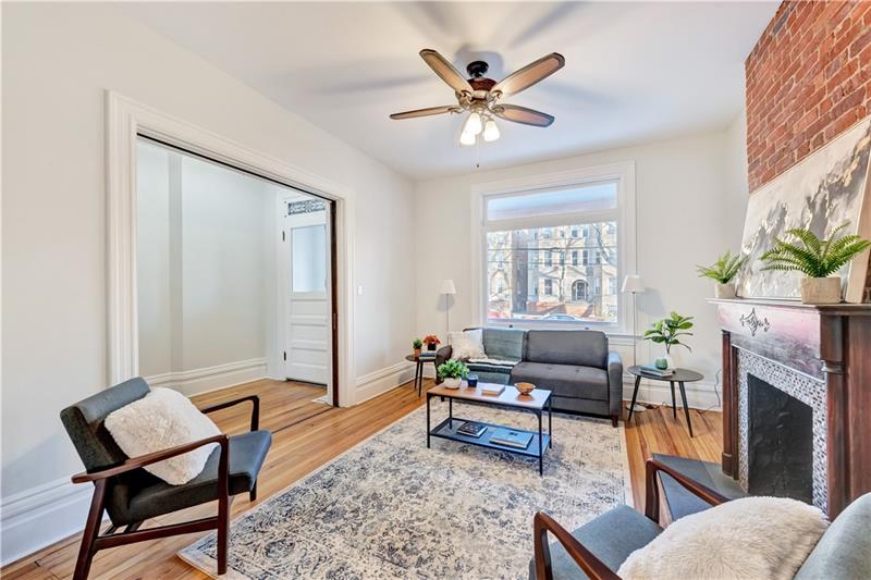 232 South Mathilda Street Friendship Park, PA 15224 - Photo 14 of 25 Another living room shot...