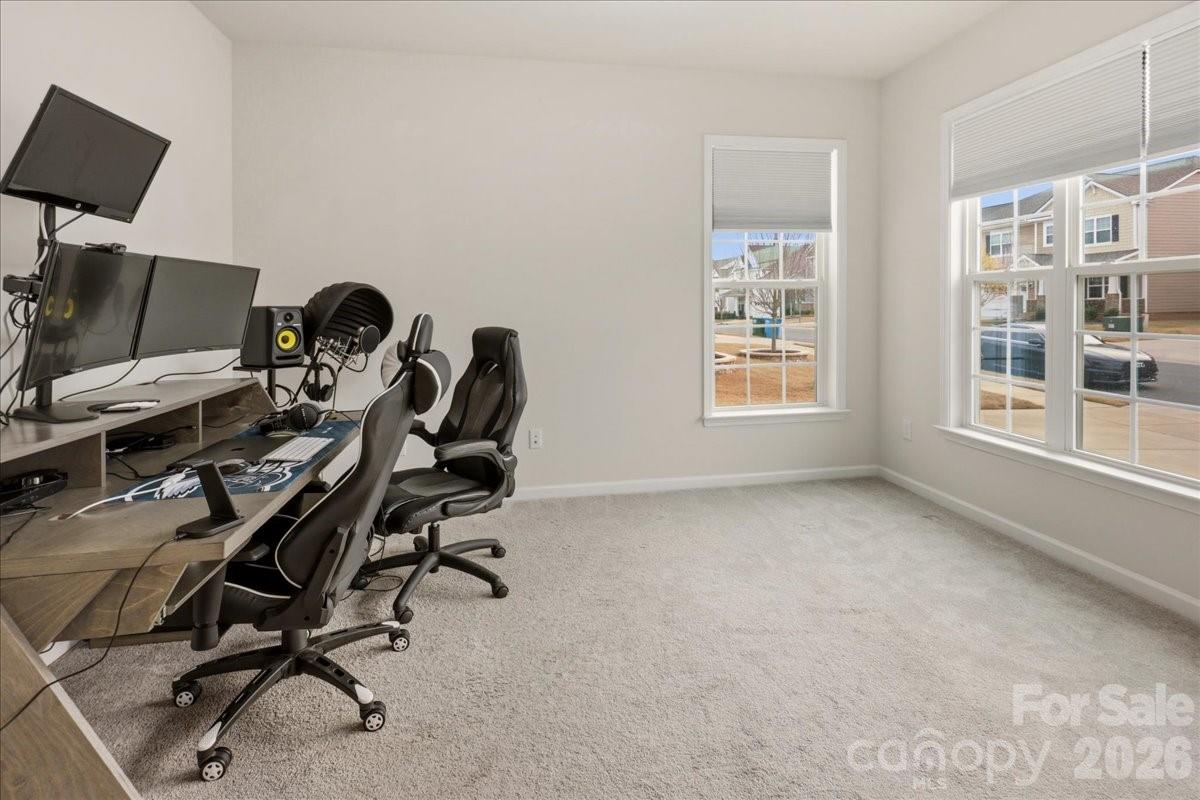 3001 Sterling Drive Waxhaw, NC 28173 - Photo 13 of 38 a view of a workspace with furniture and a window