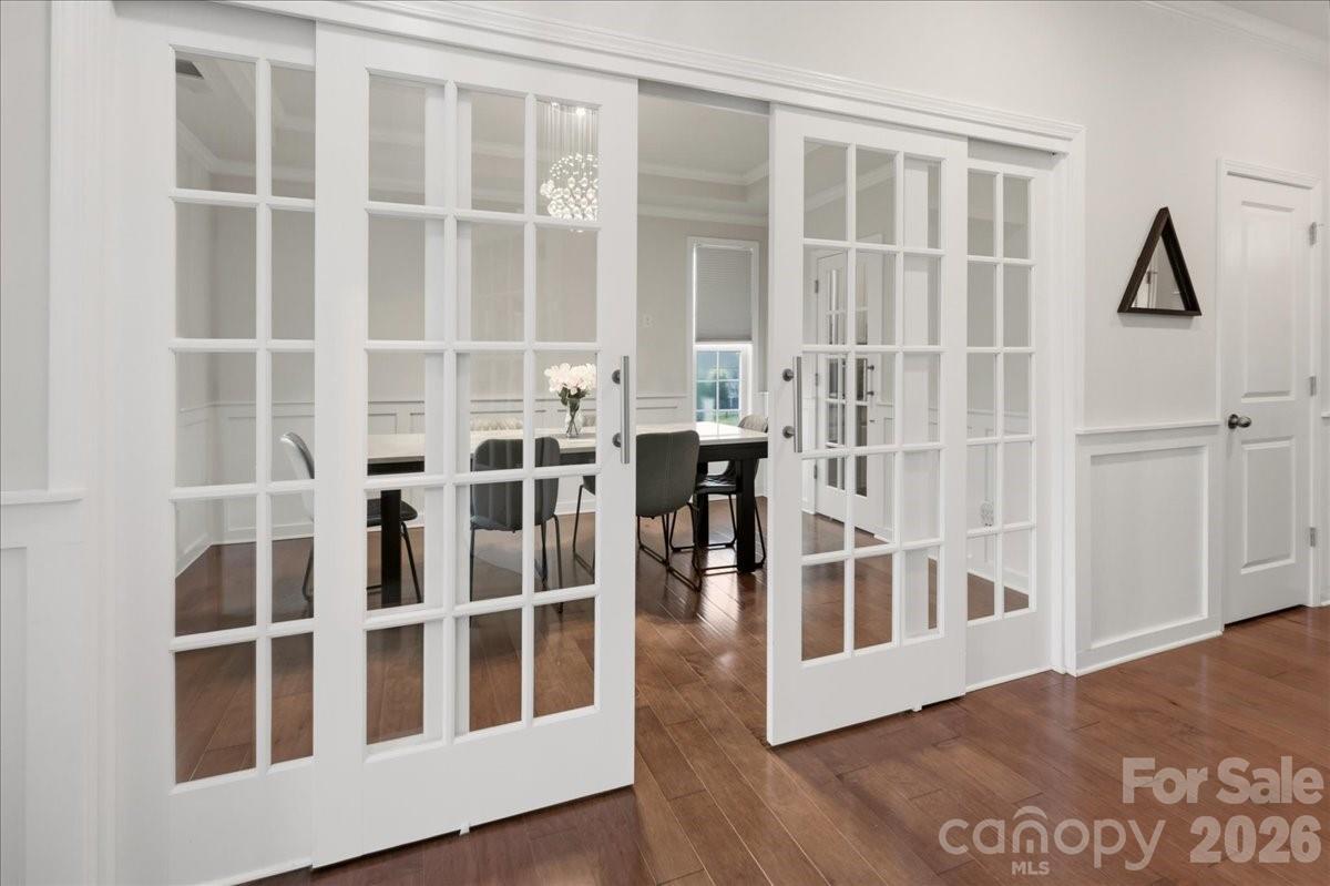 3001 Sterling Drive Waxhaw, NC 28173 - Photo 13 of 39 a view of a large window and wooden floor