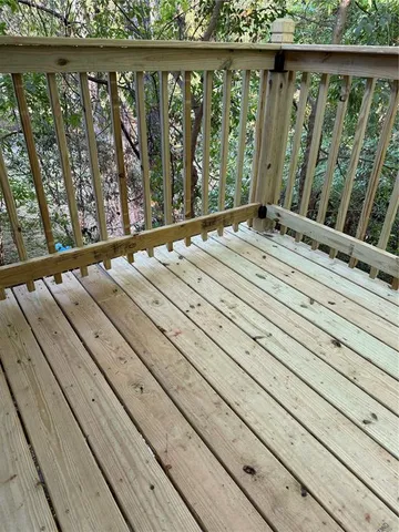 a view of empty room