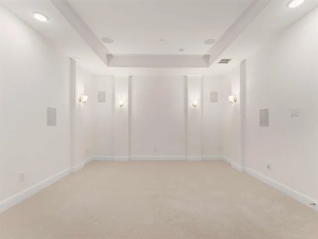 a view of empty room
