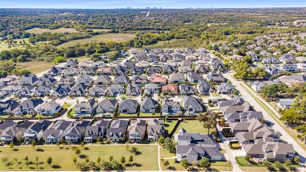 910 Marie Drive Allen, TX 75013 - Photo 38 of 38 an aerial view of residential houses with outdoor space