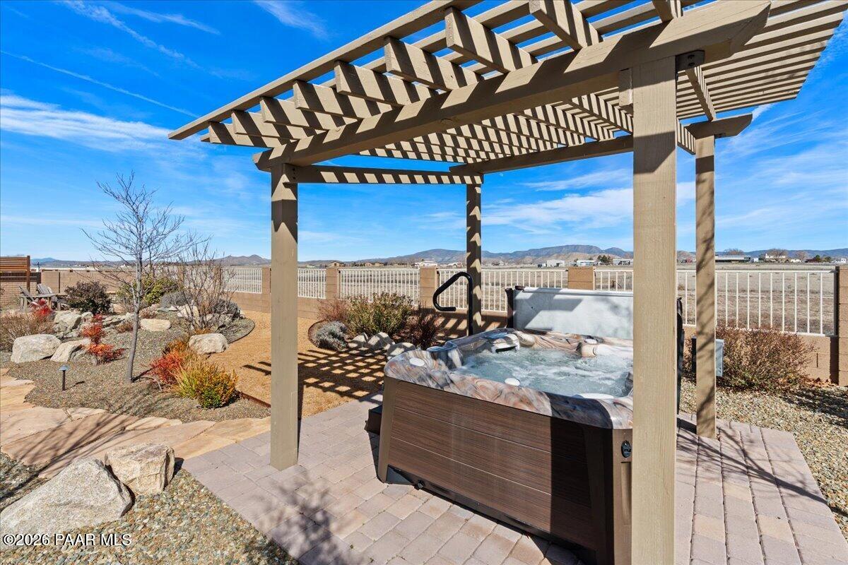 8875 North Tromontana Road Prescott Valley, AZ 86315 - Photo 22 of 34 27-Backyard Spa Area