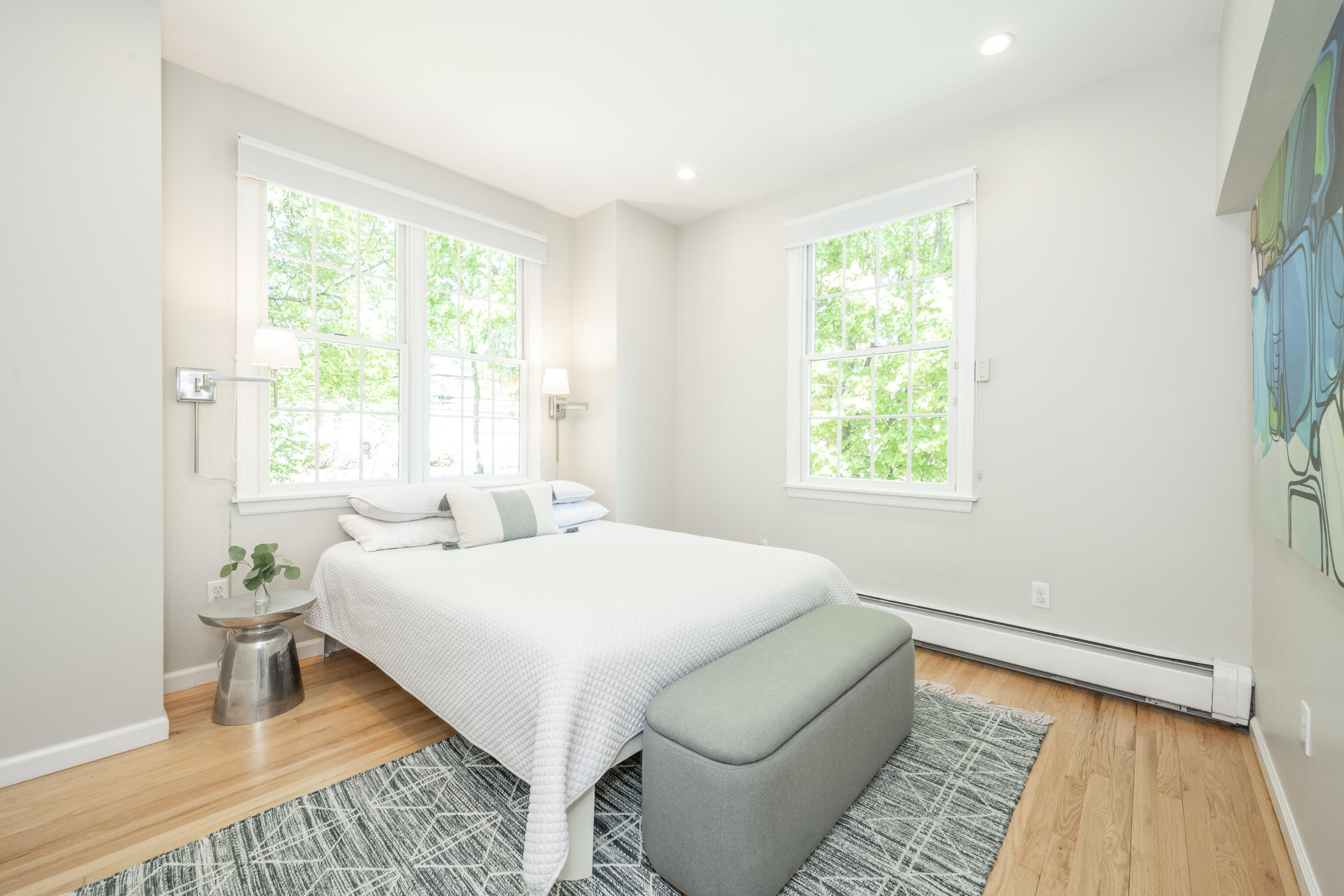 35 Miles Road Darien, CT 06820 - Photo 23 of 29 a bedroom with a bed and a window