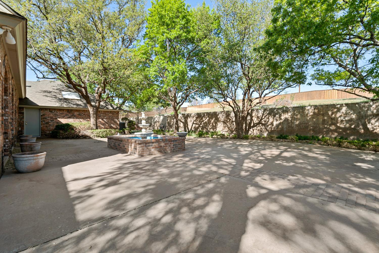 3409 Canyon Road Lubbock, TX 79403 - Photo 34 of 35 Back Patio and Upper Yard