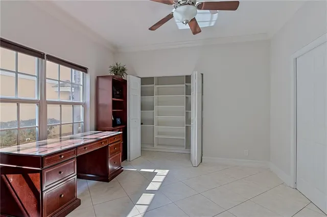 a room with furniture and window