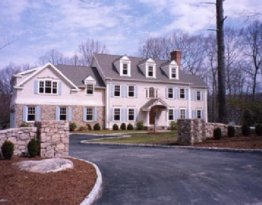 110 Vista Road Wilton, CT 06897 - Photo 1 of 1 a front view of a house with a yard