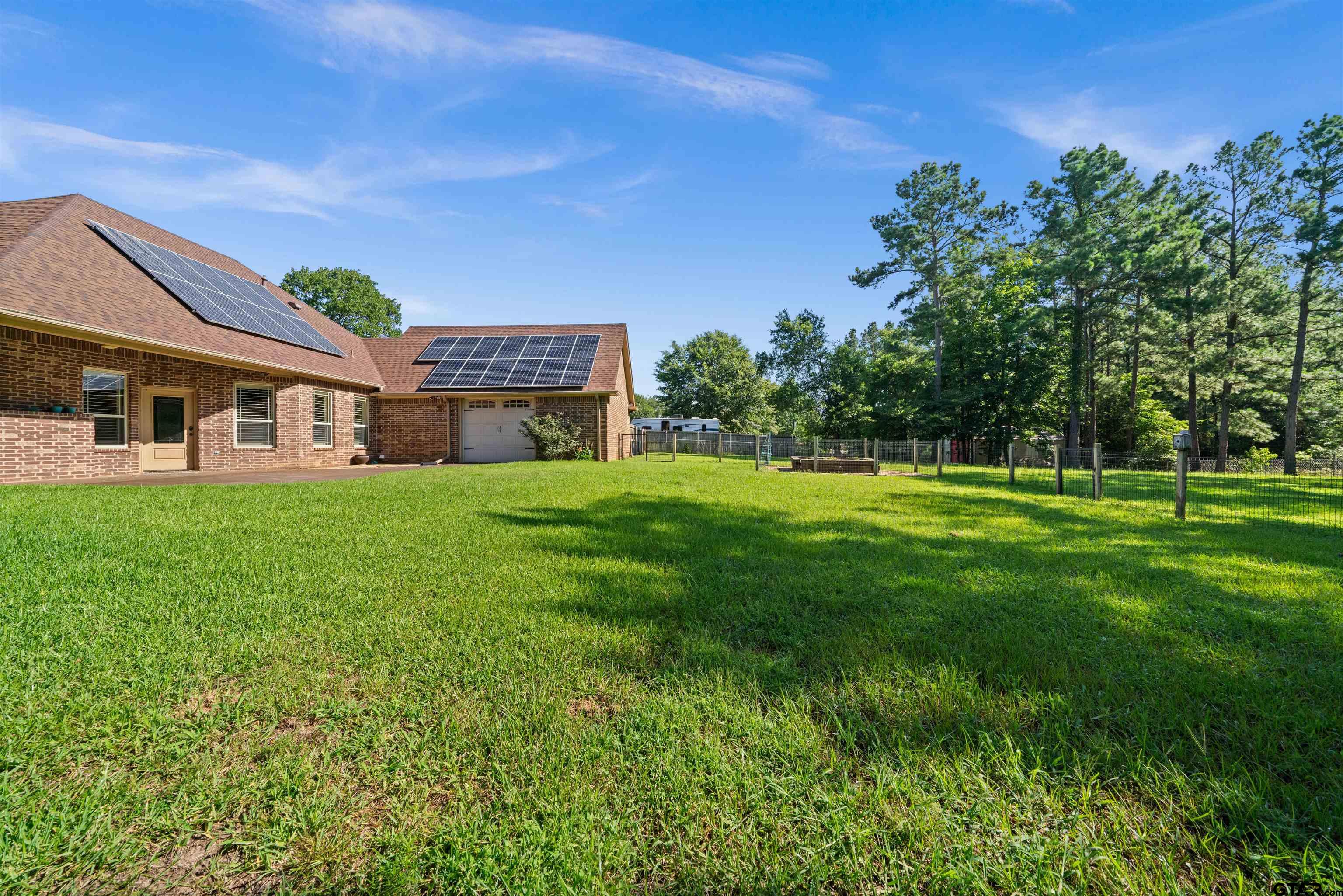 17153 County Road 1108 Flint, TX 75762 - Photo 42 of 45 a view of a house with a big yard