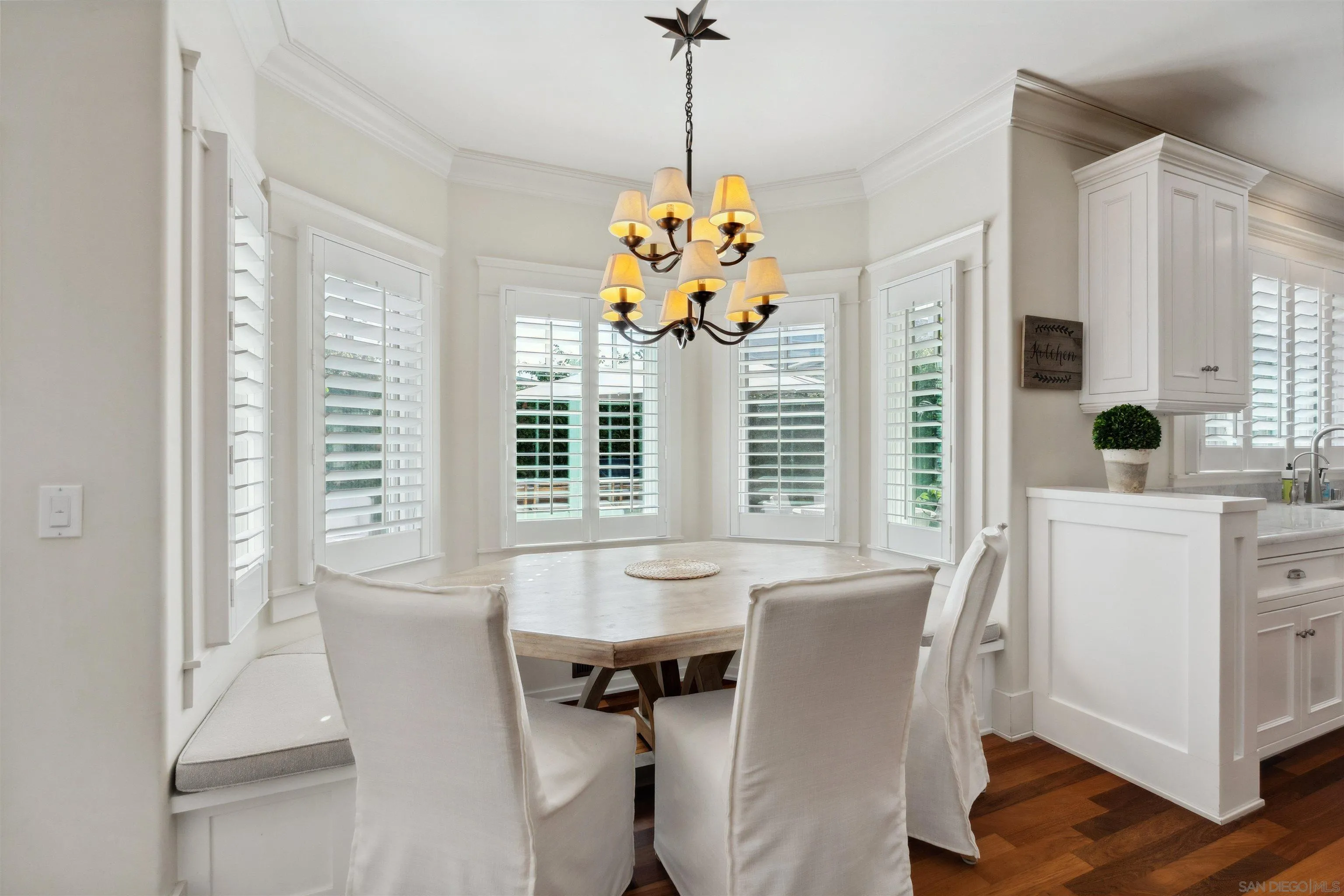 731 Balboa Avenue Coronado, CA 92118 - Photo 7 of 18 a dining room with furniture and window