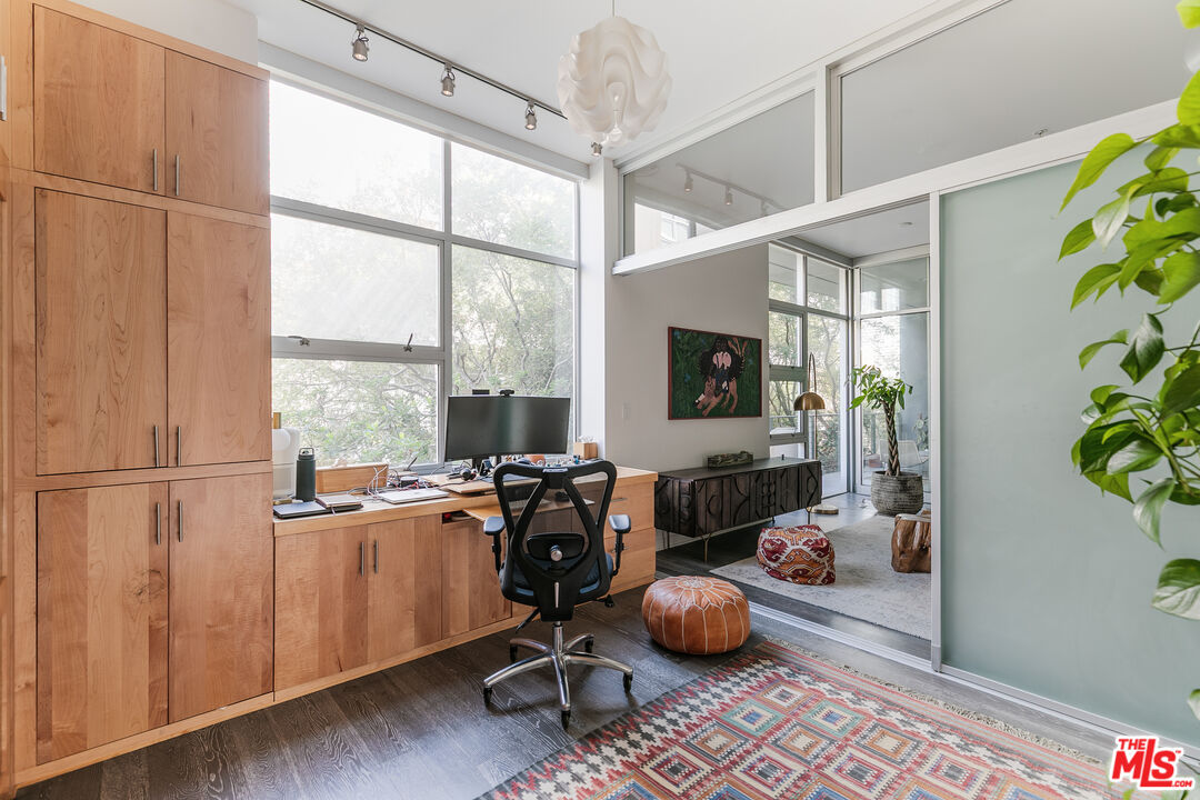 4080 Glencoe Avenue, Unit 219 Marina del Rey, CA 90292 - Photo 13 of 31 a view of a workspace with furniture and a window
