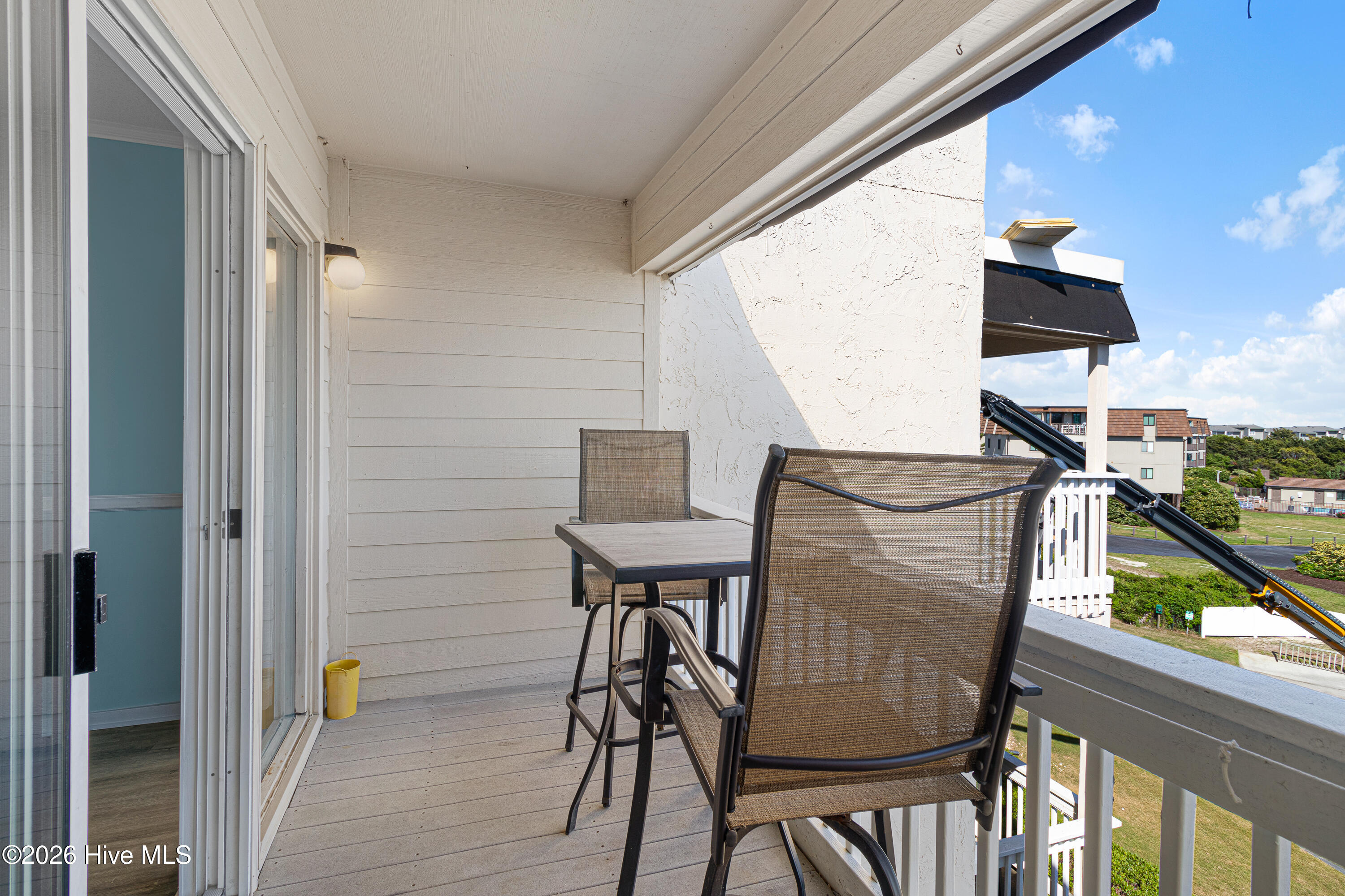 1904 East Fort Macon Road, Unit 355 Atlantic Beach, NC 28512 - Photo 22 of 51 Balcony with ocean view