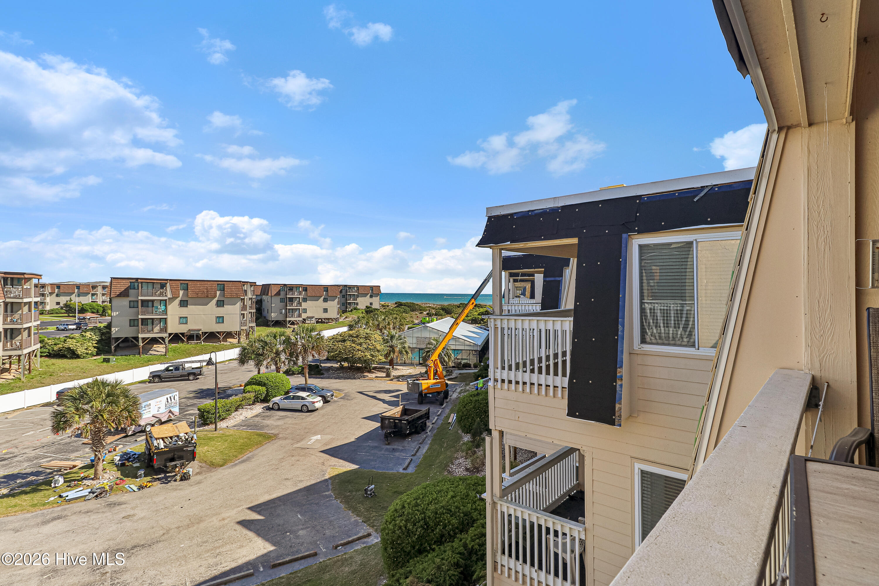 1904 East Fort Macon Road, Unit 355 Atlantic Beach, NC 28512 - Photo 23 of 51 Balcony with ocean view