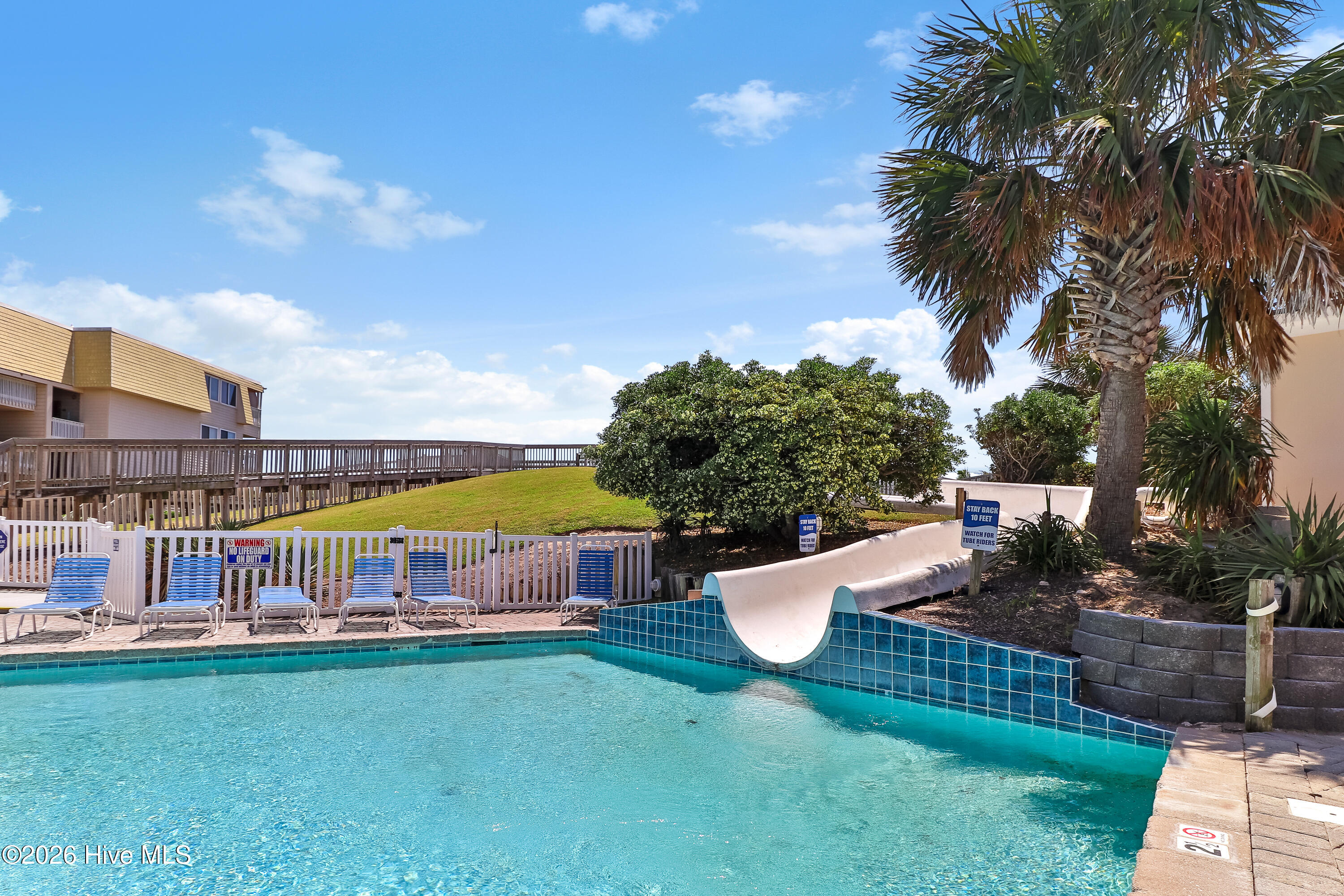 1904 East Fort Macon Road, Unit 355 Atlantic Beach, NC 28512 - Photo 29 of 51 Pool with waterslide