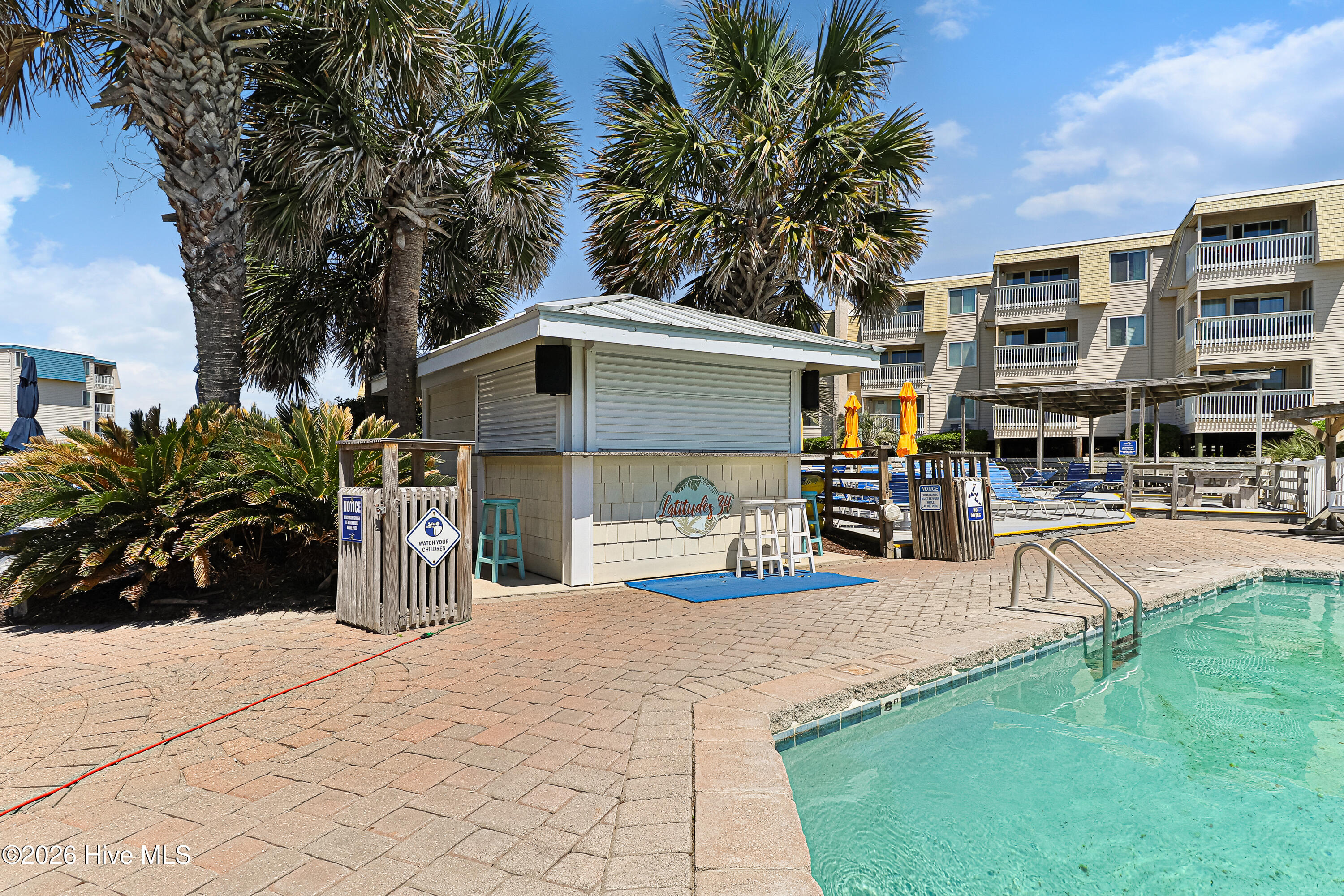 1904 East Fort Macon Road, Unit 355 Atlantic Beach, NC 28512 - Photo 31 of 51 Pool snack bar