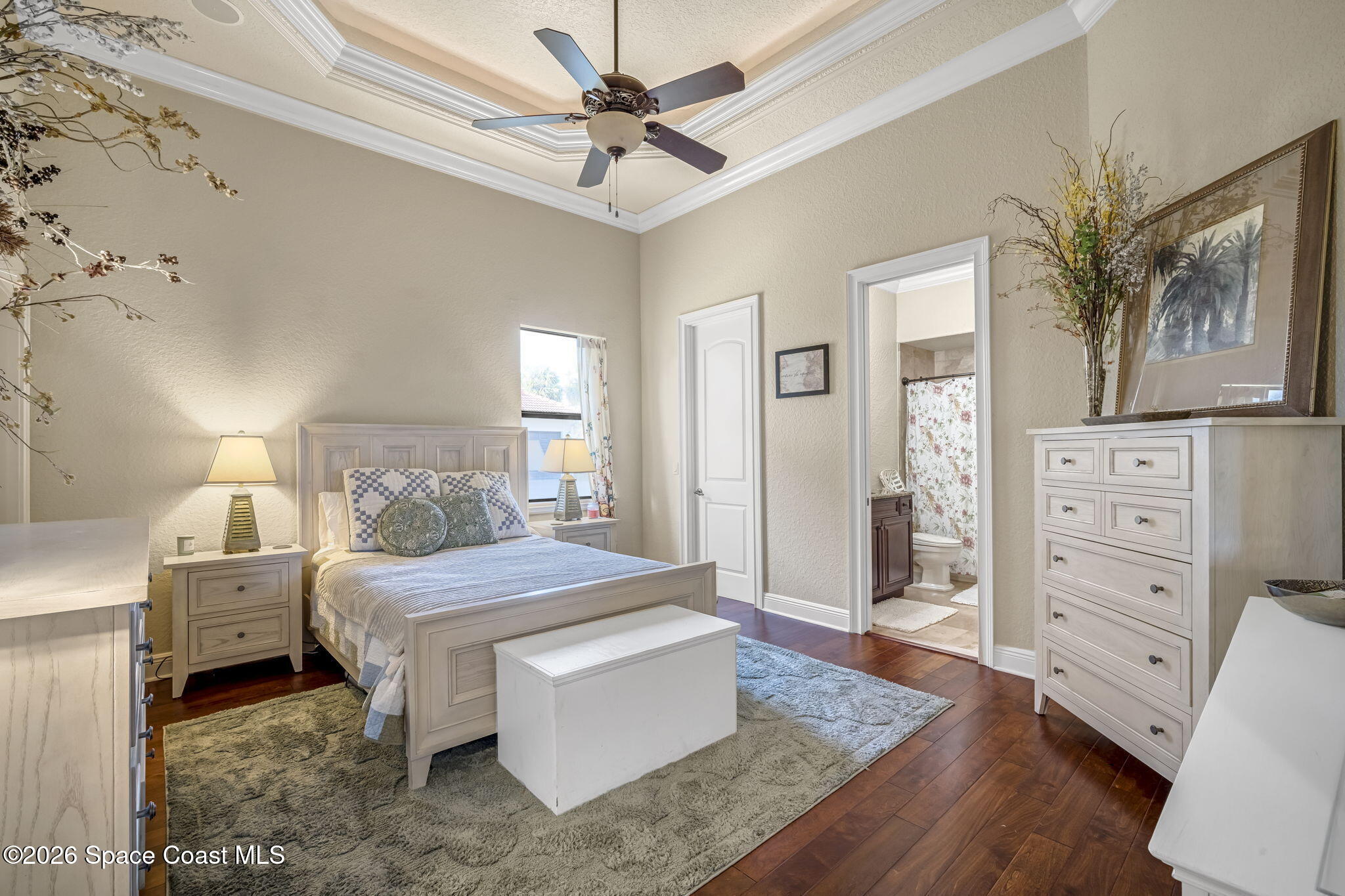 5454 Riveredge Drive Titusville, FL 32780 - Photo 33 of 70 a room with a bed and a view of living room