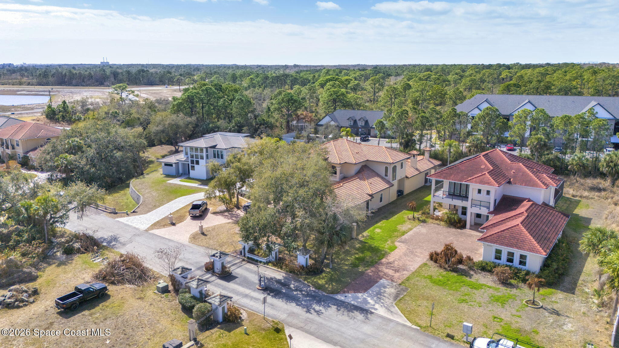5454 Riveredge Drive Titusville, FL 32780 - Photo 63 of 70 an aerial view of multiple house