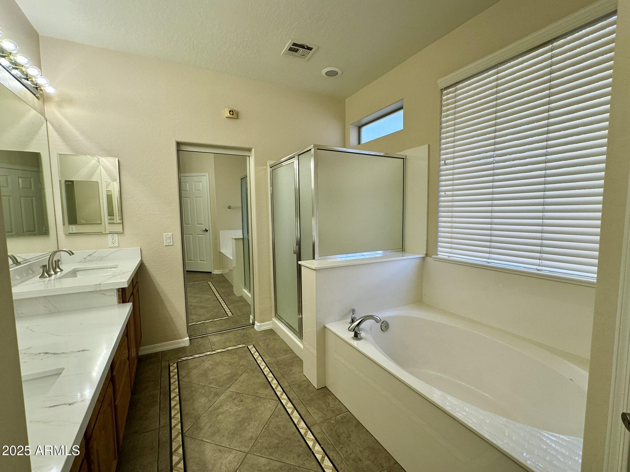 2671 South Dragoon Drive Chandler, AZ 85286 - Photo 13 of 41 a bathroom with a bathtub and a sink