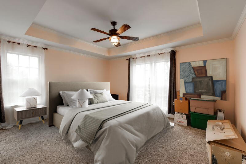 122 Mapleton Ridge Drive Northwest Cleveland, TN 37312 - Photo 54 of 64 VIRTUAL STAGING Master bedroom