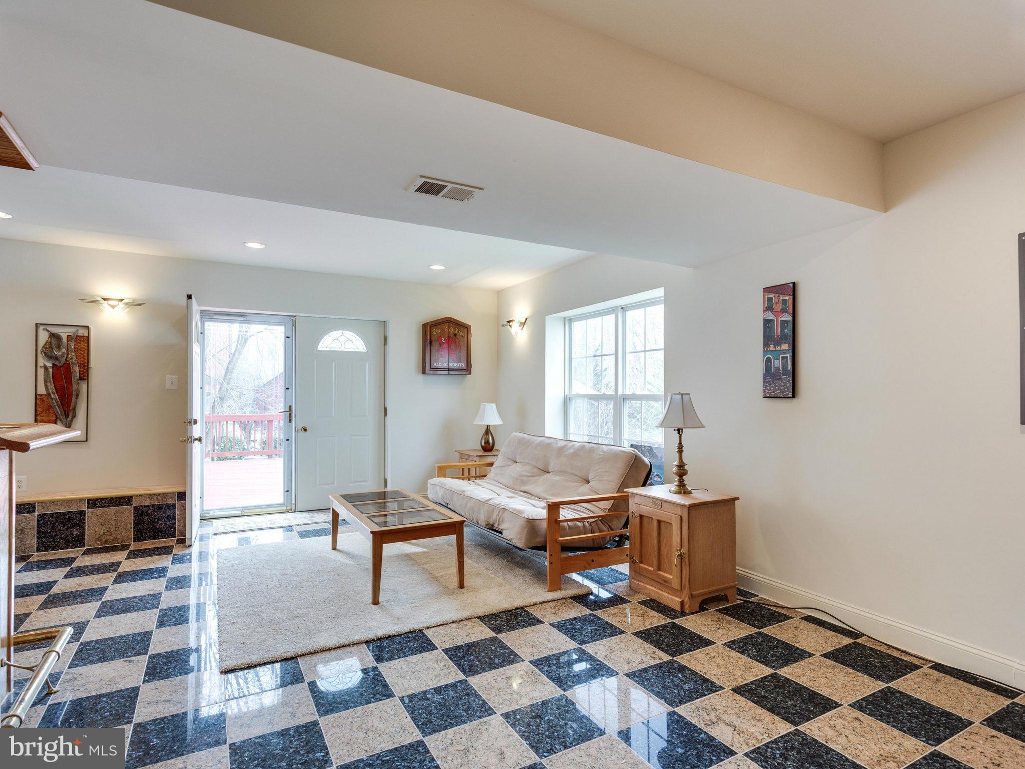 6130 Garden Road Springfield, VA 22152 - Photo 18 of 21 Rec Rm great for Entertaining, Drs to Lower Deck