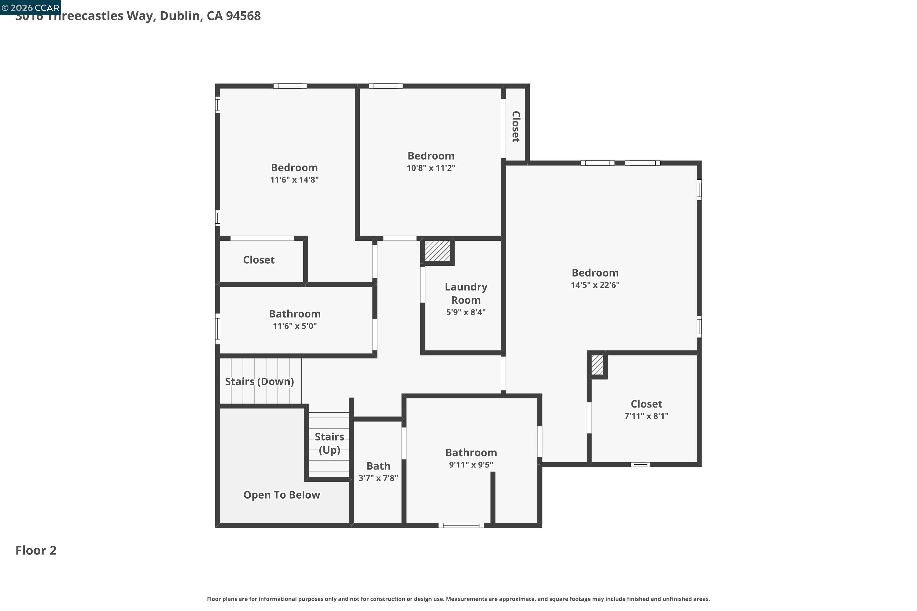 3016 Threecastles Way Dublin, CA 94568 - Photo 52 of 54